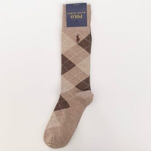 Hold Ralph Lauren argyle long socks